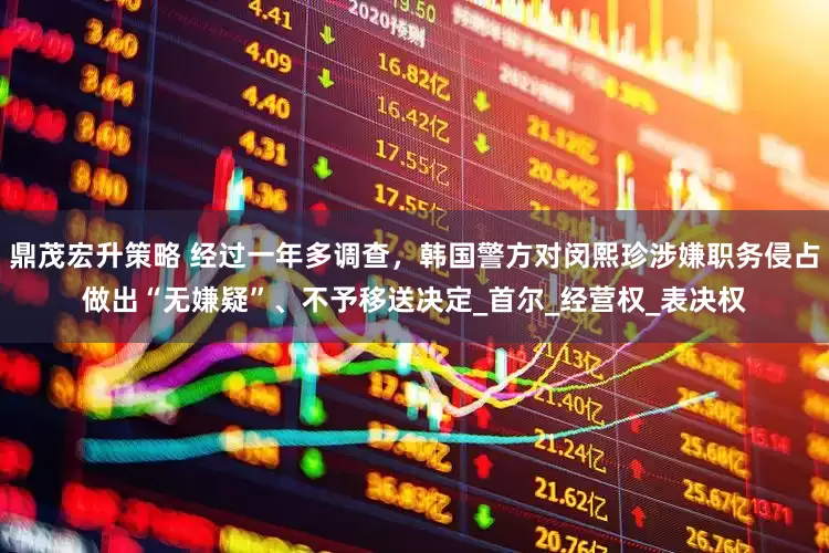 鼎茂宏升策略 经过一年多调查，韩国警方对闵熙珍涉嫌职务侵占做出“无嫌疑”、不予移送决定_首尔_经营权_表决权